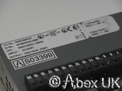 Baldor DBSC2025-HAAW Motor Drive, Applied Materials 0020-88902 AC Servo