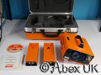 Geodimeter 114 Laser Rangefinder with Manual and Carry Case