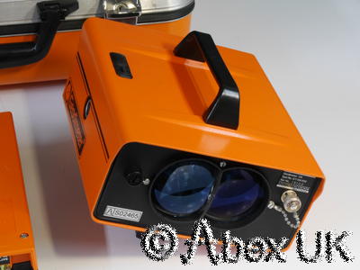 Geodimeter 114 Laser Rangefinder with Manual and Carry Case