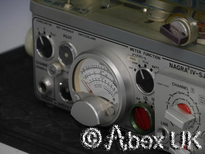 Vintage Nagra IV-SJ Portable Reel-Reel Tape Recorder made in Switzerland