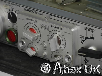 Vintage Nagra IV-SJ Portable Reel-Reel Tape Recorder made in Switzerland