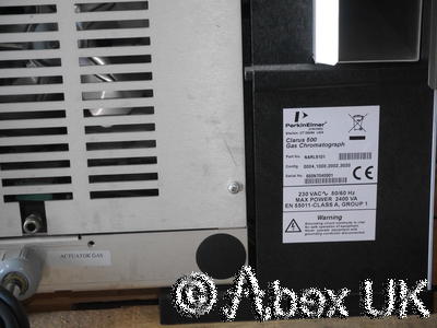 Perkin Elmer Clarus 500 Gas Chromatograph System Untested for Spares or Repair