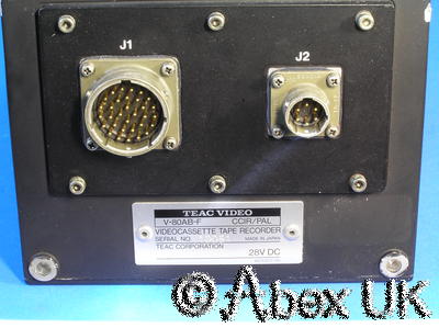 TEAC V-80AB-F Ruggedised Hi-8 Video Recorder Spares or Repair
