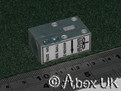 Dorado 308 WG22 Isolator, 33 - 40GHz**  See Plot