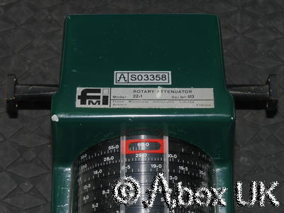 Flann Microwave 2211 WG22 / WR28 Rotary Vane Attenuator 26.5 - 40GHz (4)