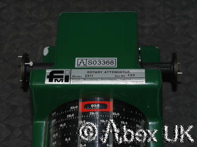 Flann Microwave 2311 WG23 / WR22 Rotary Vane Attenuator 33 - 50GHz (1)