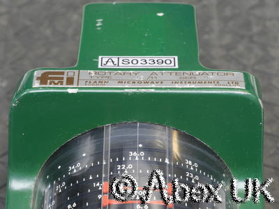 Flann Microwave 26110 WG26 / WR12 Rotary Vane Attenuator 60 - 90GHz (1)