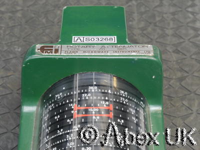 Flann Microwave 26110 WG26 / WR12 Rotary Vane Attenuator 60 - 90GHz (2)