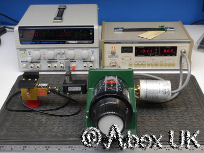 Flann Microwave 27110 WG27 / WR10 Rotary Vane Attenuator 75 - 110GHz (2)