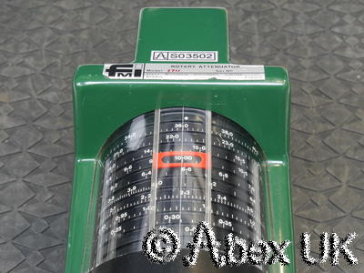 Flann Microwave 27110 WG27 / WR10 Rotary Vane Attenuator 75 - 110GHz (2)