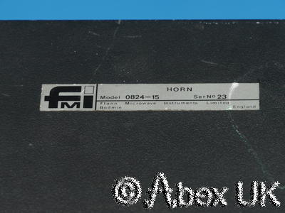 Flann 0824 15dB Microwave Standard Gain L/S-Band Horn 1.72-2.6GHz WR-430 / WG8