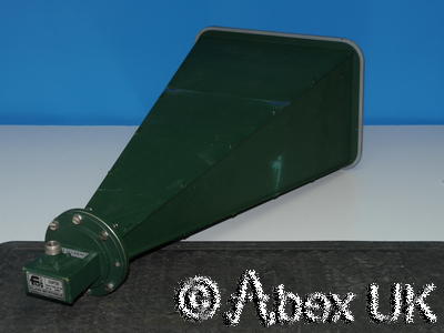 Flann 12240 20dB Microwave Standard Gain C-Band Horn 3.94 - 5.9GHz WR-187 / WG12