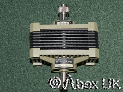 HP (Agilent) 8498A 25 Watt 30dB 18GHz Type N Attenuator