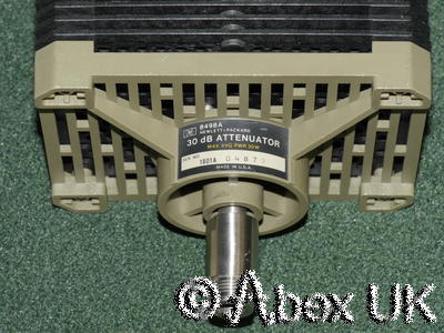 HP (Agilent) 8498A 25 Watt 30dB 18GHz Type N Attenuator
