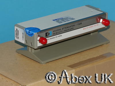 HP (Agilent) 33320G Step Attenuator, 0-11dB, 1dB Steps NOS