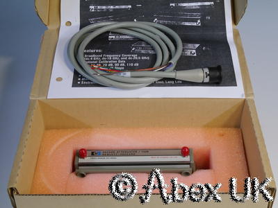 HP (Agilent) 33320G Step Attenuator, 0-11dB, 1dB Steps NOS