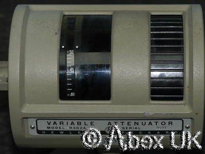 HP (Agilent) R382A Attenuator Variable WG22 / WR28 26.5 - 40GHz 50dB (1)