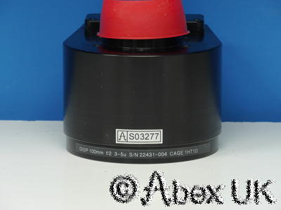 Diop Germanium Thermal Imager Lens 100mm Aperture F2 3-5um