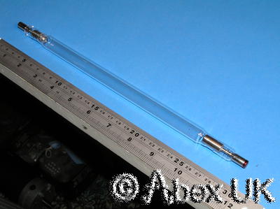 ILC LZ1308 Large Xenon Flash Lamp 15mm Diameter, 205mm Arc NOS