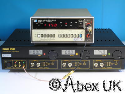 Melles Griot 17PCW002 Piezoelectric Controller X-Y-Z Nano Positioner (1/2)