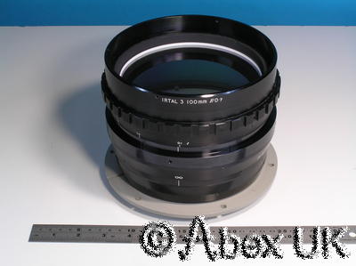 100mm F0.7 Germanium Thermal Imager Lens Rank Taylor IRTAL Super-Fast Objective