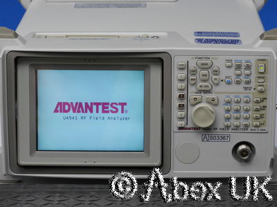 Advantest U4941 Portable RF Field / Spectrum Analyser, 9kHz - 2.2GHz (Faulty)