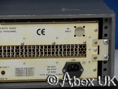 Amplifier Research 75A250 Broadband 75 Watt 250MHz RF Power Amplifier