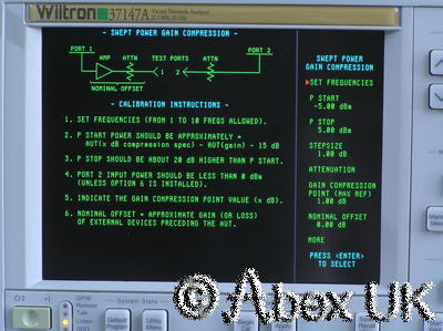 Wiltron (Anritsu) 37147A 20GHz Vector Network Analyser (VNA) Analyzer