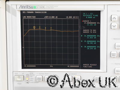 Anritsu (Wiltron) 37169C 40GHz Vector Network Analyser