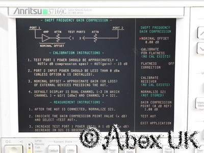 Anritsu (Wiltron) 37169C 40GHz Vector Network Analyser