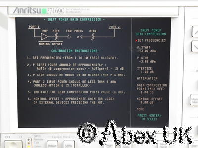 Anritsu (Wiltron) 37169C 40GHz Vector Network Analyser