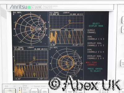 Anritsu (Wiltron) 37169C 40GHz Vector Network Analyser