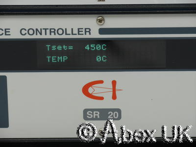 CI Systems SR-20-22 Controller, IR Radiation Source 