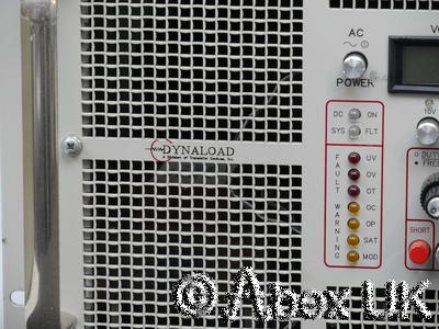 Dynaload RBL100-600-4000 D.C. Electronic Load, 100V, 600A, 4kW