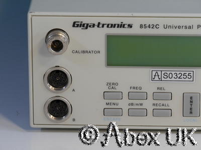 Gigatronics 8542C RF Power Meter, Dual Input, Display unit only. (3)