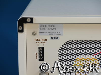 Hamamatsu C2800 (OOS-01) Sampling Optical Oscilloscope 350-850nm