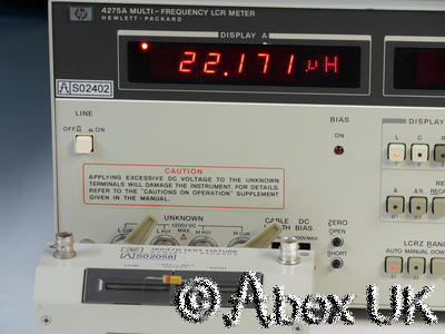 HP (Agilent) 4275A Multi Frequency Impedance Analyser / LCR Meter