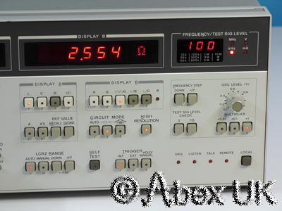 HP (Agilent) 4275A Multi Frequency Impedance Analyser / LCR Meter