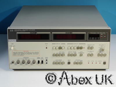 HP (Agilent) 4275A Multi Frequency Impedance Analyser / LCR Meter