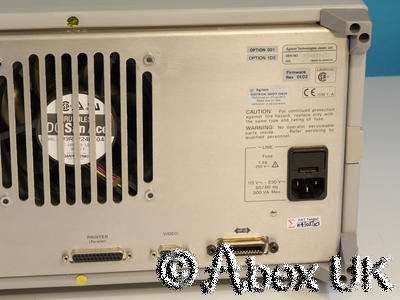 HP (Agilent) 4291B 1.8GHz Impedance/Material Analyser 
