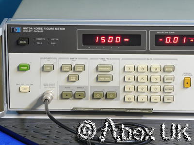 HP (Agilent) 8970A Noise Figure Meter 10MHz - 1.5GHz GPIB
