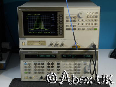 HP (Agilent) 4352A 3GHz VCO / PLL Spectrum and PN Analyser