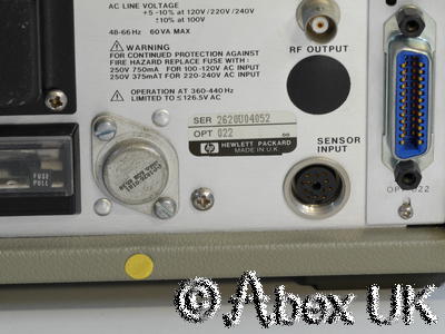 HP (Agilent) 436A Power Meter Option 022 GPIB (4)