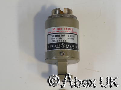 HP (Agilent) R486A 26.5 - 40GHz 10mW WG22 Power Sensor for 432A/B Meter NOS (4)