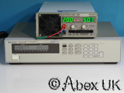HP (Agilent) 6633A System Power Supply 0-50V 0-2A (2)