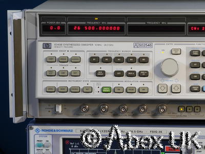 HP (Agilent) 8340B 10MHz - 26.5 (40) GHz Synthesised Signal Generator (2) HP (Agilent) 8340B 10MHz - 26.5 (40) GHz Synthesised Signal Generator (2)