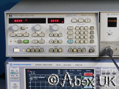 HP (Agilent) 8350A & 86290C 2-18.6GHz Sweep Signal Generator (5)
