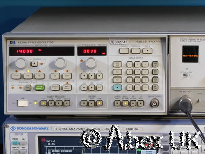 HP (Agilent) 8350A & 86290C 2-18.6GHz Sweep Signal Generator (5)