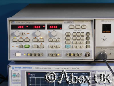 HP (Agilent) 8350A & 86290C 2-18.6GHz Sweep Signal Generator (5)