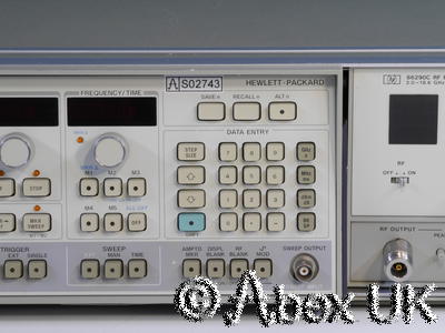 HP (Agilent) 8350A & 86290C 2-18.6GHz Sweep Signal Generator (5)